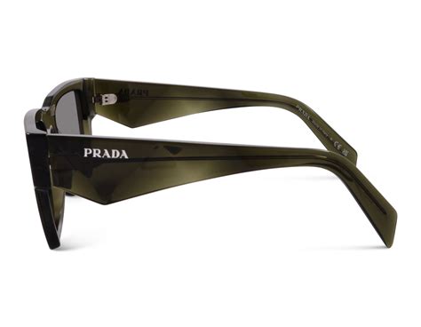prada brille grün